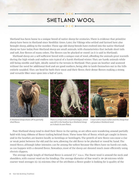 Fair Isle Knitting Tradition - Shetland Heritage Patternd