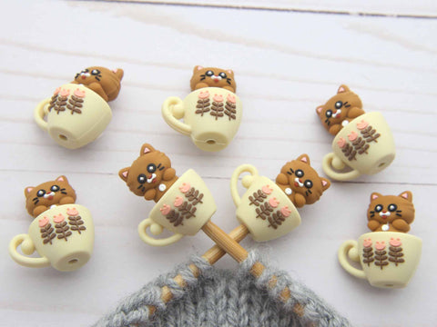 Coffee Cat | Stitch Stoppers