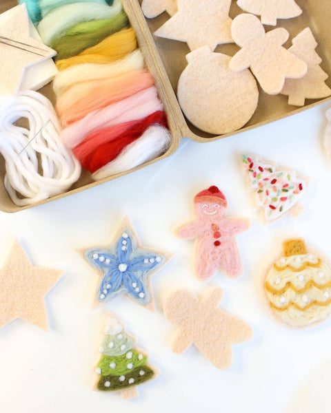 Sugar Cookie Felting Craft Kit