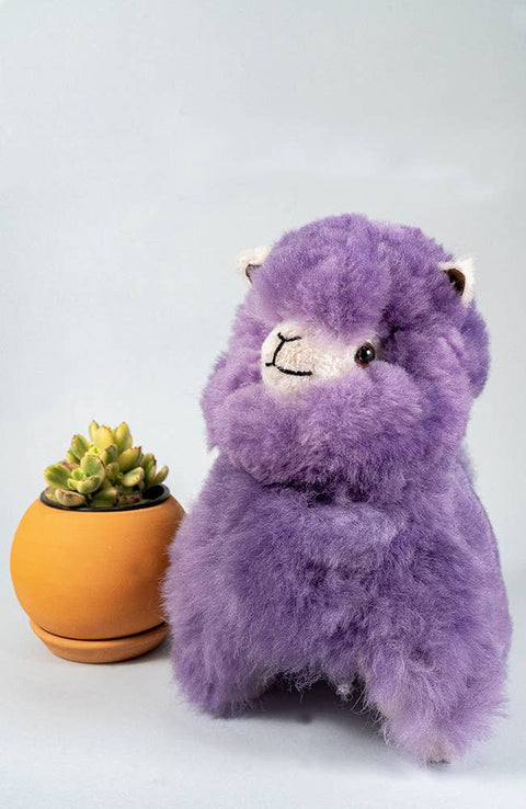Fluffy Alpaca 12" | Alpaca Stuffed Animal | Handmade
