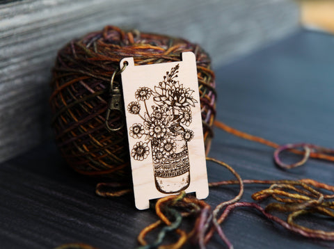 Flowers in Jar Spinners Control Tool , Wraps Per Inch