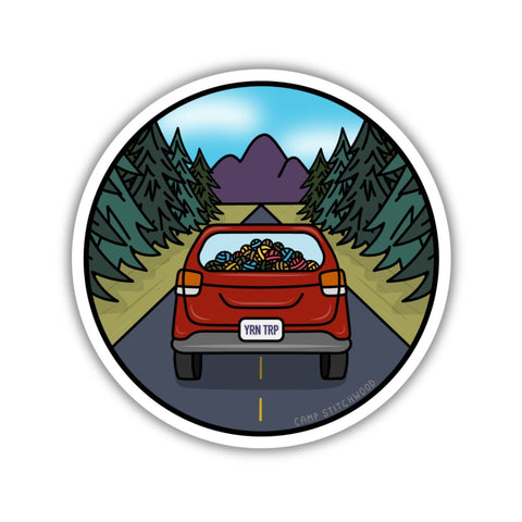 Yarn Trip Sticker