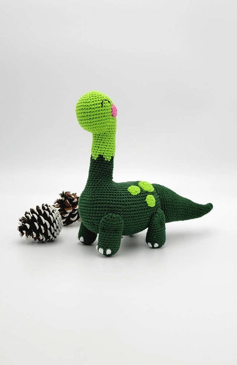 Crochet Dinosaur | Baby Gifts | Natural | Machine Wash