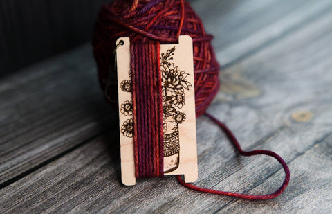 Flowers in Jar Spinners Control Tool , Wraps Per Inch