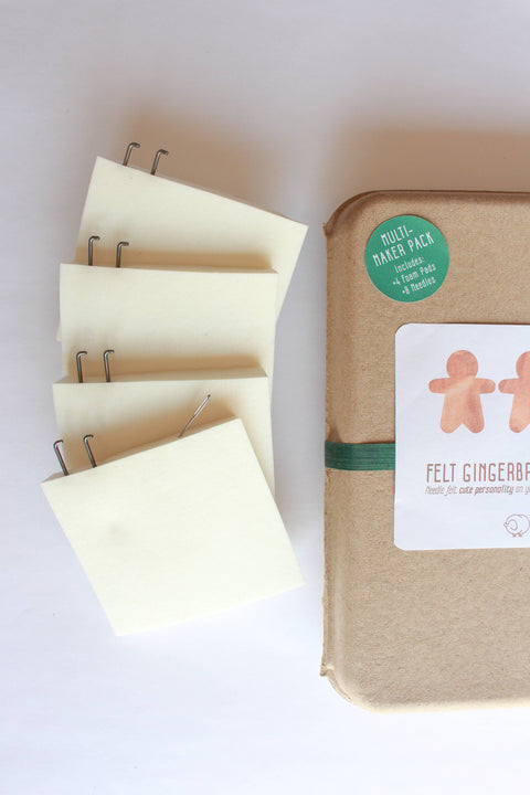 Gingerbread Cookie Felting Craft Kit