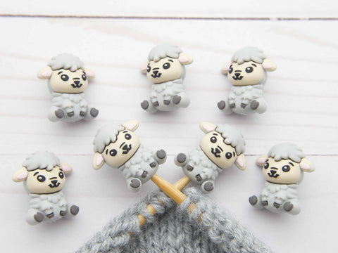 Little Grey Sheep | Stitch Stoppers