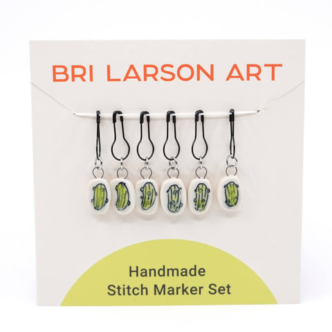 Pickle Stitch Marker Set - Pin Version