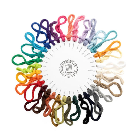 Friendly Loom Potholder Loop Color Wheel
