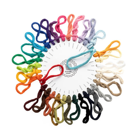 Friendly Loom Potholder Loop Color Wheel