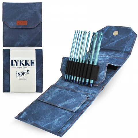 Lykke Indigo 10pc Standard Crochet Set