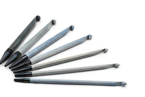 Indigo 6" Interchangeable Tunisian Crochet Hooks