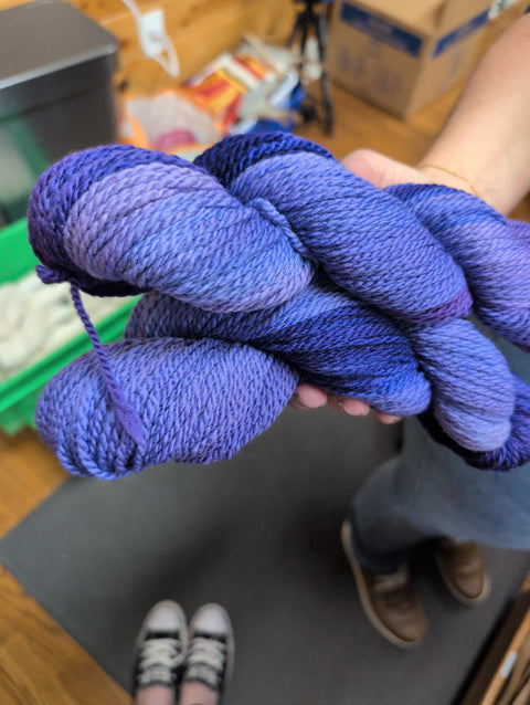 Merino purple vargiated