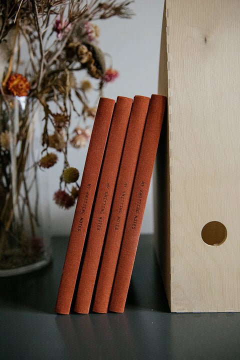 My Knitting Notes - Terracotta