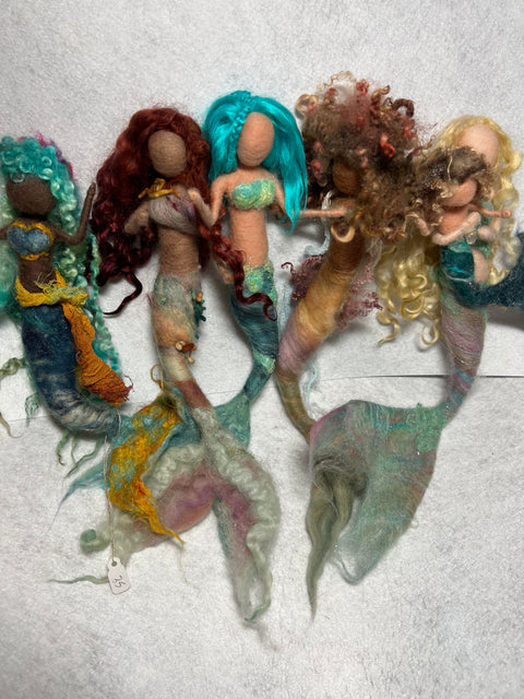 Needle Felting Magical Mermaids with Joyce Hazlerig